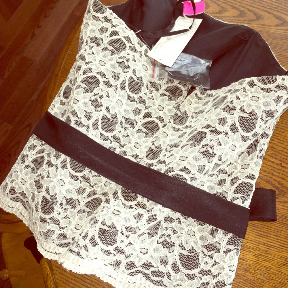 Bustier  Bari jay NWT